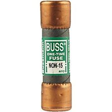 Bussmann One-Time Fuse 15 amps 250-Mfg# BP/NON-15 - Sold As 20 Units (CD/2) picture