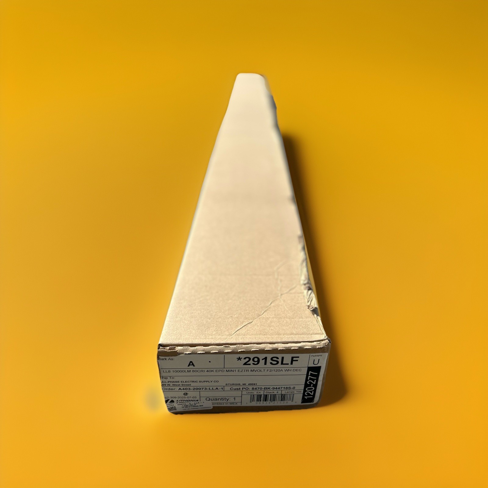🔥1 Unit ~ Lithonia Lighting LL8 Suspended Linear LED — 8ft, 10000LM, 4000K🔥 🔥1 Unit ~ Lithonia Lighting LL8 Suspended Linear LED — 8ft, 10000LM, 4000K🔥
