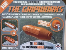 The Gripworks Ergonomic Snap-On Bucket Handle Grip - 3 Handle Grips picture
