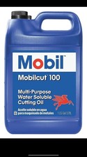 Mobilcut 100 Cutting Oil Machine Lubricant 1 Gallon picture