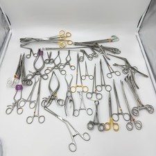 58 Pc Surgical Instrument Lot V Mueller Pilling Synthes Storz Forceps Retractors picture