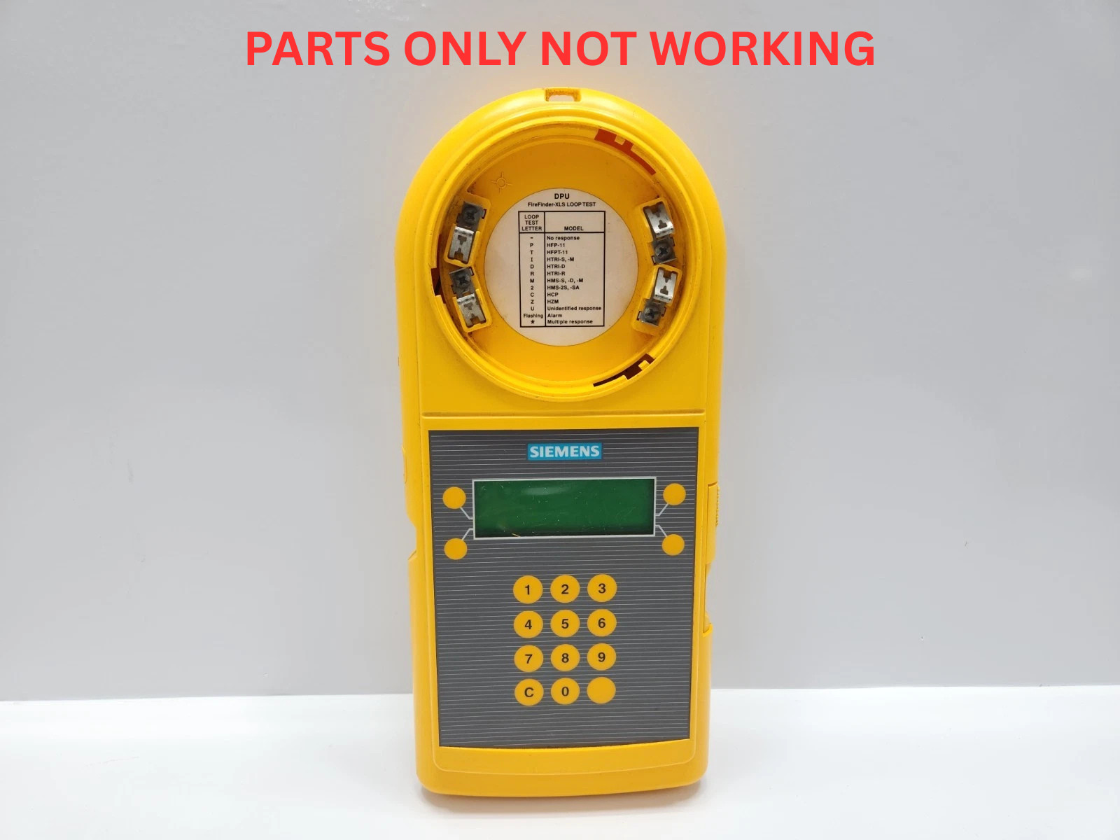 SIEMENS DPU 500-033260 DEVICE PROGRAMMING UNIT SIEMENS DPU 500-033260 DEVICE PROGRAMMING UNIT