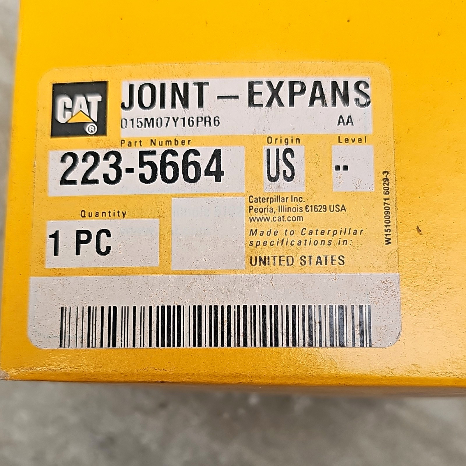 CAT 223-5664 Exhaust Expansion Joint for Caterpillar Heavy Equipment CAT 223-5664 Exhaust Expansion Joint for Caterpillar Heavy Equipment