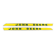 Right & Left Side Moldings Raised Letters Fits John Deere Tractors AR28048 picture
