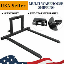 3 Point Hitch Pallet Fork 1500 lbs Adjustable Attachments for Category 1 Tractor picture