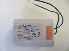 Robertson S1 Simple Reactance Ballast For Use With (1)  13 thru 22 Watt PL Lamp picture