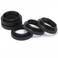 2pc C-MOUNT 5MM 7MM 10MM 22MM Extension Tube C-CS C/CS Mount Adapter Spacer Ring picture
