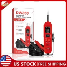 DW833 2 IN 1 Automotive Circuit Tester And Car Relay Tester picture