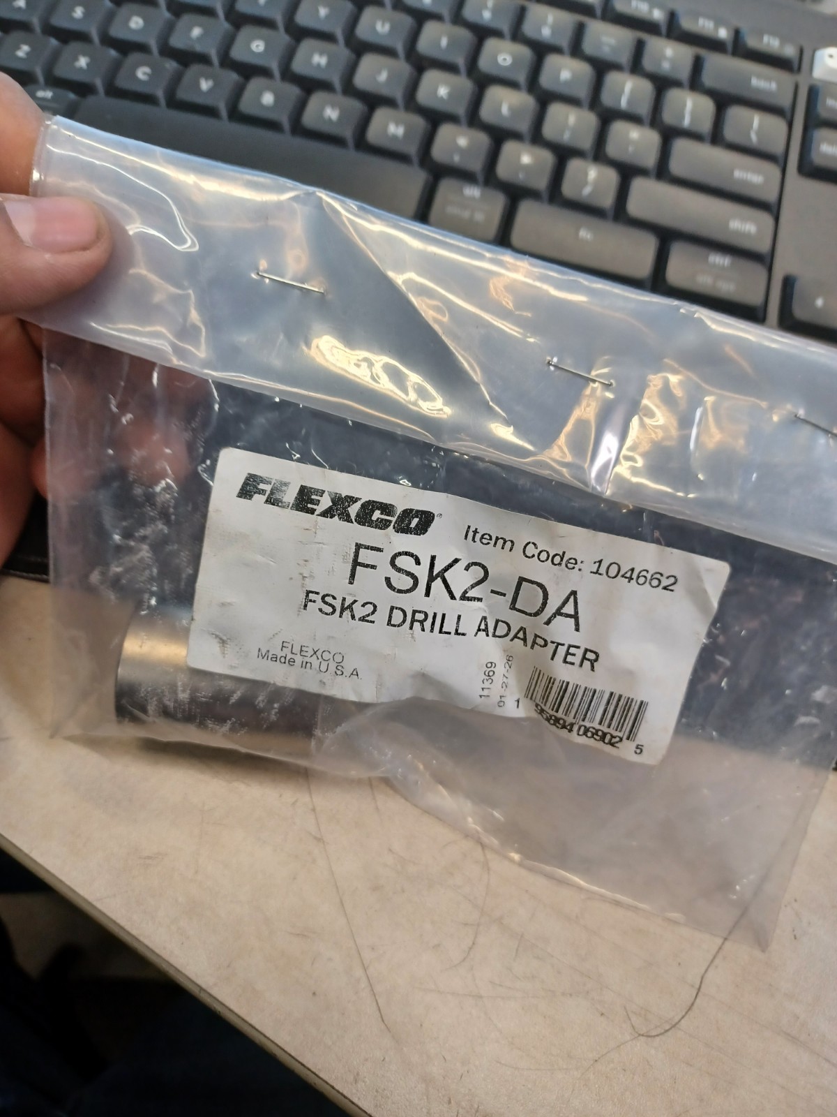 Flexco FSK2-DA FSK2 Drill Adapter Flexco FSK2-DA FSK2 Drill Adapter