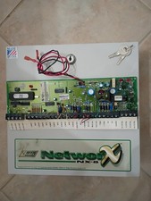 GE Interlogix Caddx NX-8 Control Alarm Panel & Metal Locking Enclosure W/ Keys picture