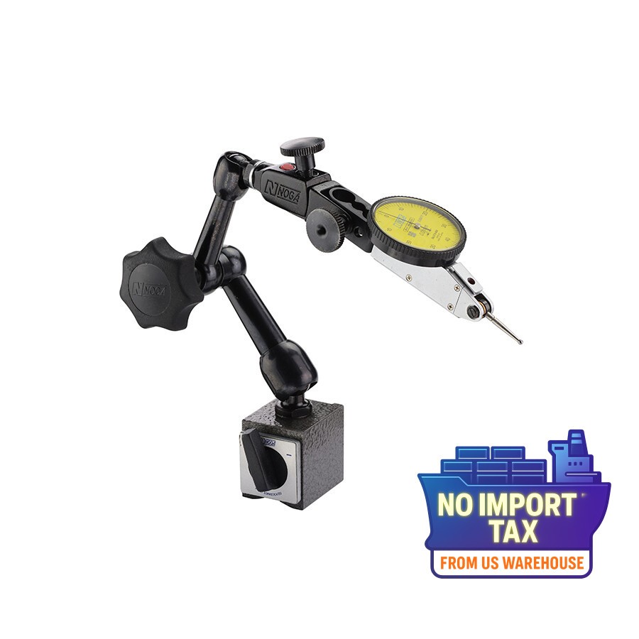 Noga/Mitutoyo NF61003 Magnetic Base & Metric Test Indicator Set Noga/Mitutoyo NF61003 Magnetic Base & Metric Test Indicator Set