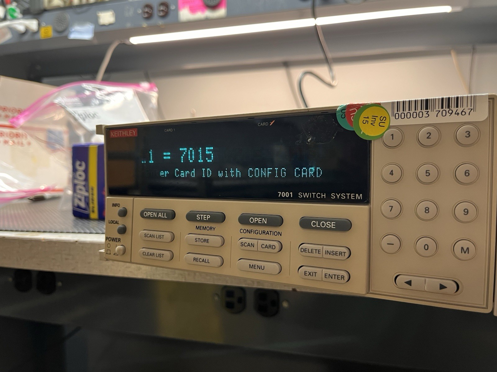 Keithley 7001 Switch System for Multimeter
