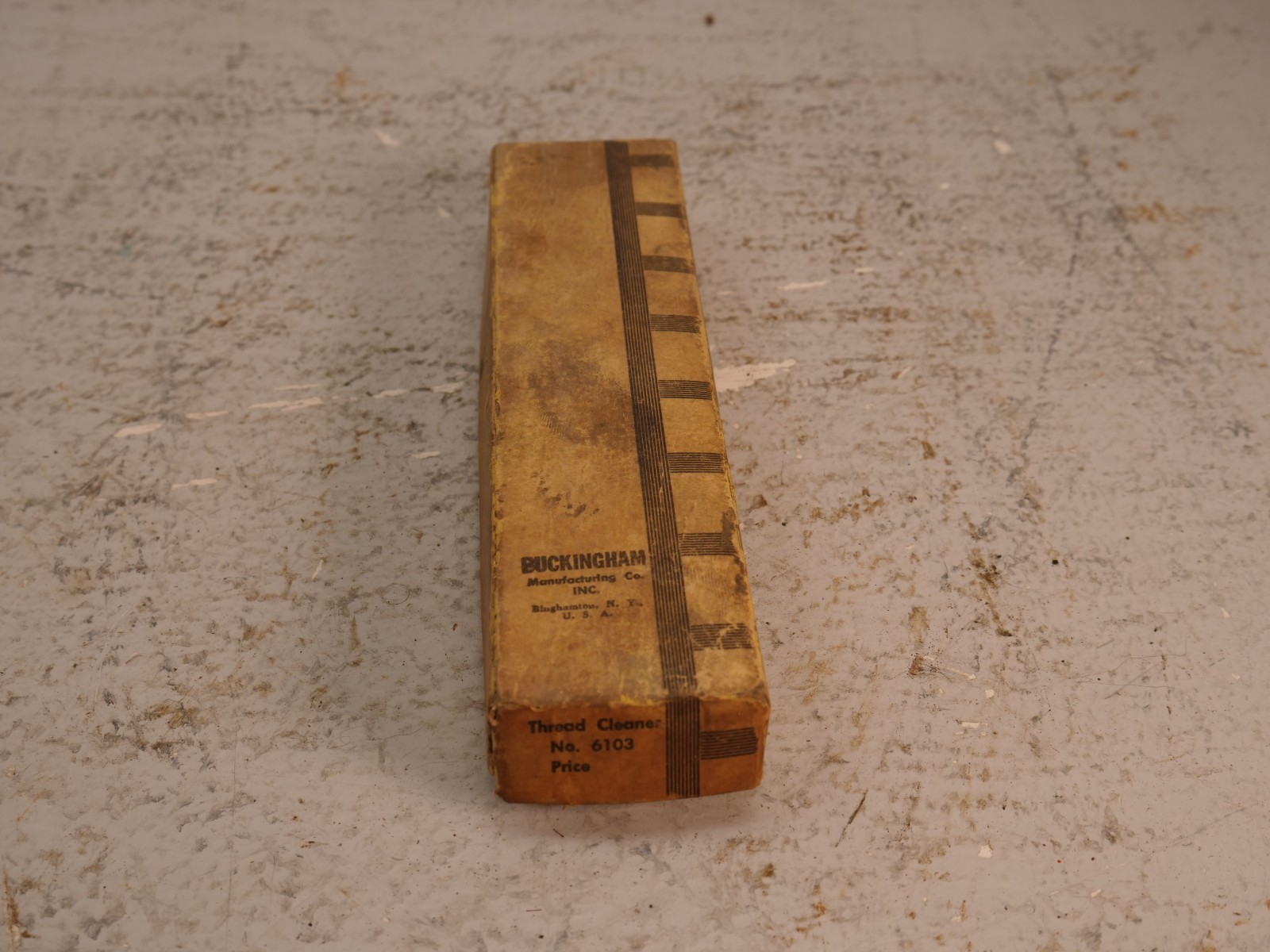 Vintage Buckingham N.Y. 6103 Thread Restorer Chaser Threads With Packaging