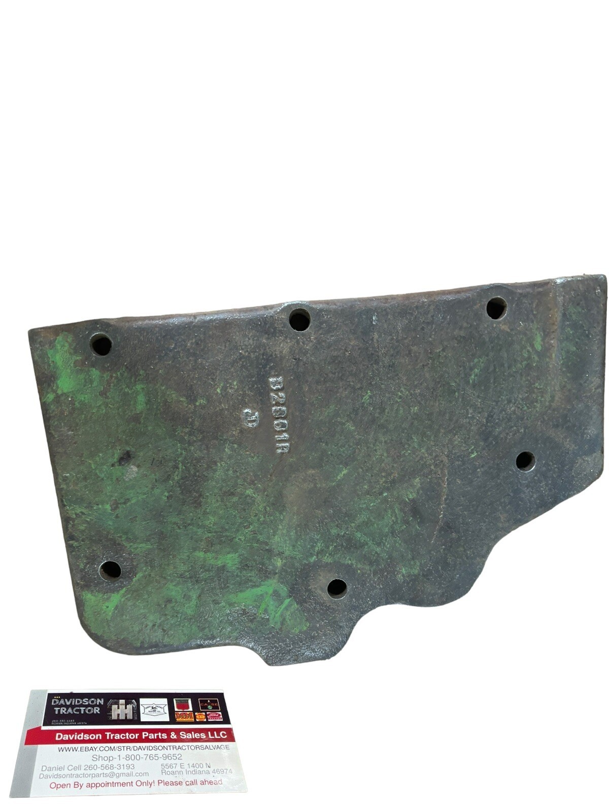 John Deere Late Model B Crank Case Cover Part#B2861R John Deere Late Model B Crank Case Cover Part#B2861R