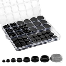 125Pcs Rubber Plugs for Round Holes, Durable and Long Service Life, 8 Sizes Hole picture