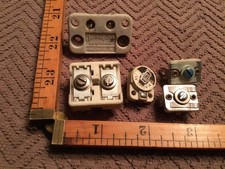 Lot of 5 Ceramic Compression Trimmer Capacitors Hammarlund, Electro Motive Used picture