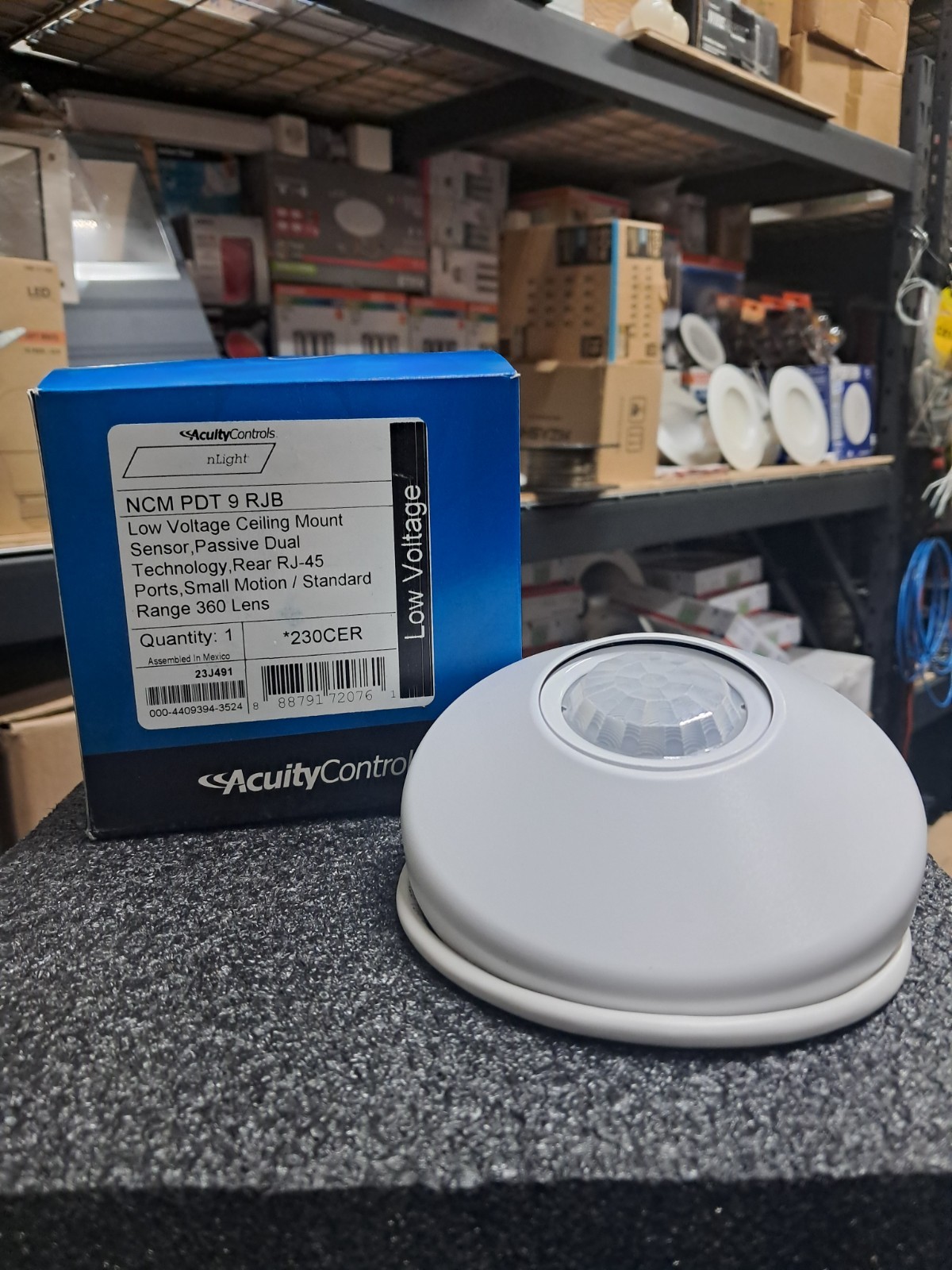 Acuity Controls nLight NCM PDT 9 RJB Dual Tech 360° Occupancy Sensor NOS Acuity Controls nLight NCM PDT 9 RJB Dual Tech 360° Occupancy Sensor NOS
