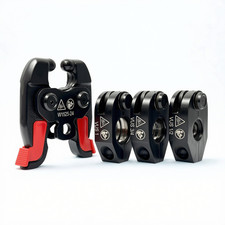 24KN Press Jaw & Pivoting Ring Kit Fits Milwaukee M12 ProPress CTS-V 1/2