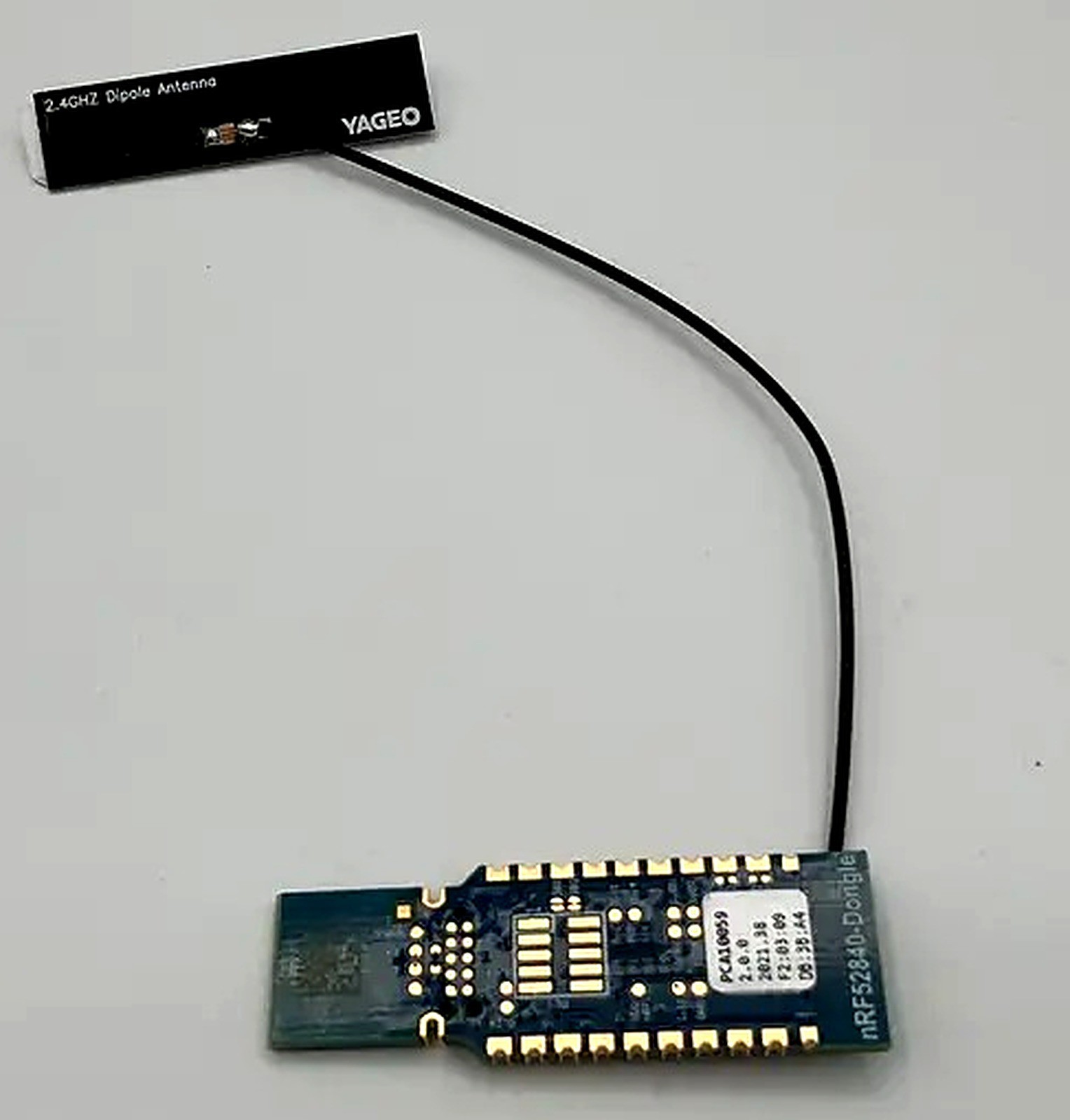 NRF52840-DONGLE NORDIC SEMICONDUCTOR USB DONGLE NRF52840 PCA10059