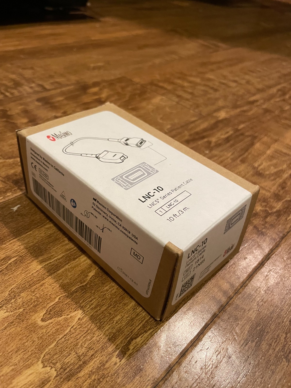 Masimo Radical LNC-10 14-Pin Patient Cable (REF 1814) Brand New