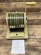 Vintage Paymaster Ribbon Writer Series 8000 Check Writer with Key (DOES WORK) picture