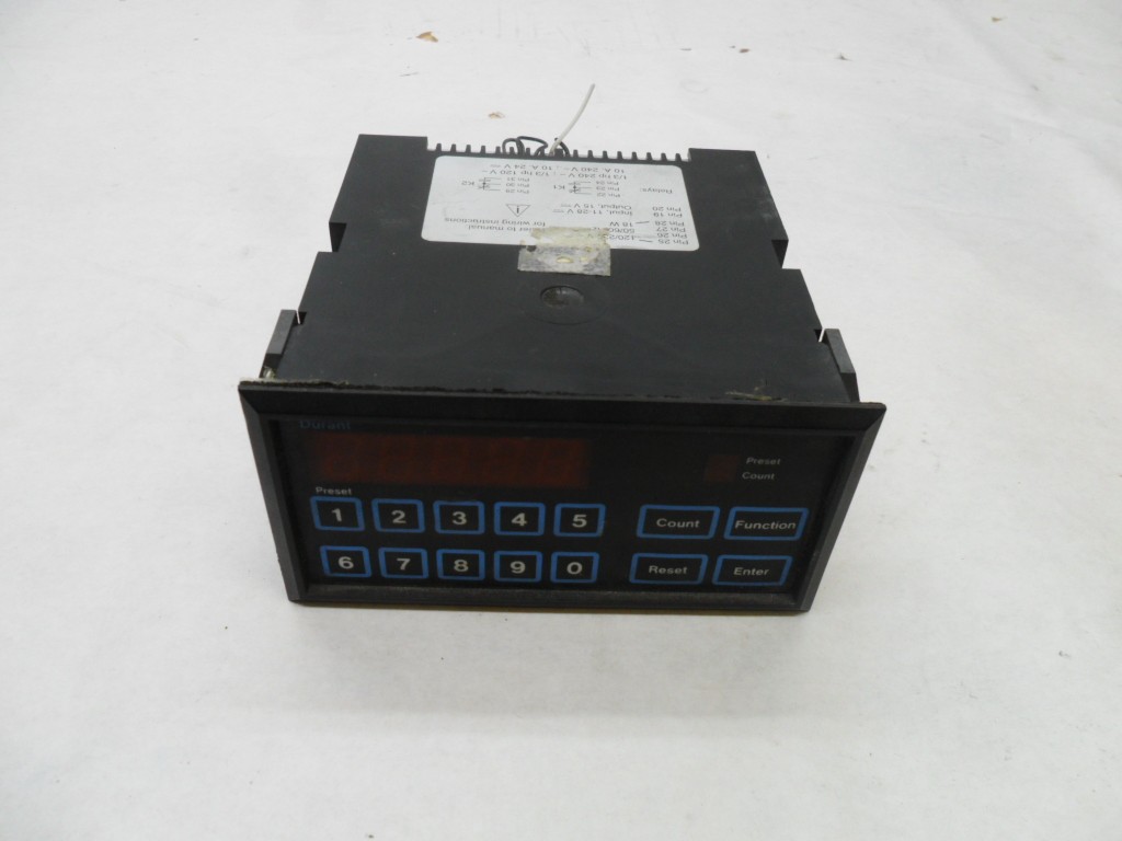 DURANT/EATON 5882-1 DIGITAL TOTALIZER 58821-400 DURANT/EATON 5882-1 DIGITAL TOTALIZER 58821-400