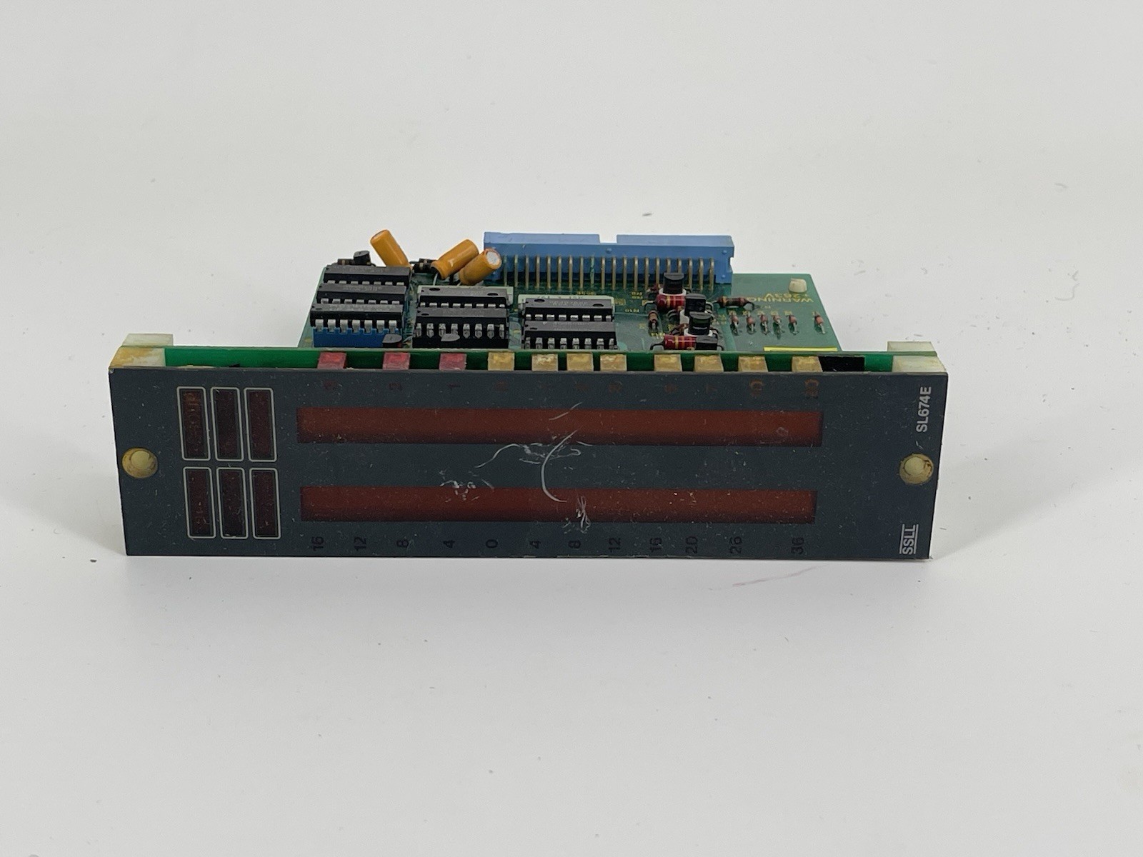 SSL Solid State Logic 82E57 82E72 Bargraph Meter Assembly 4000 Console Vintag #8