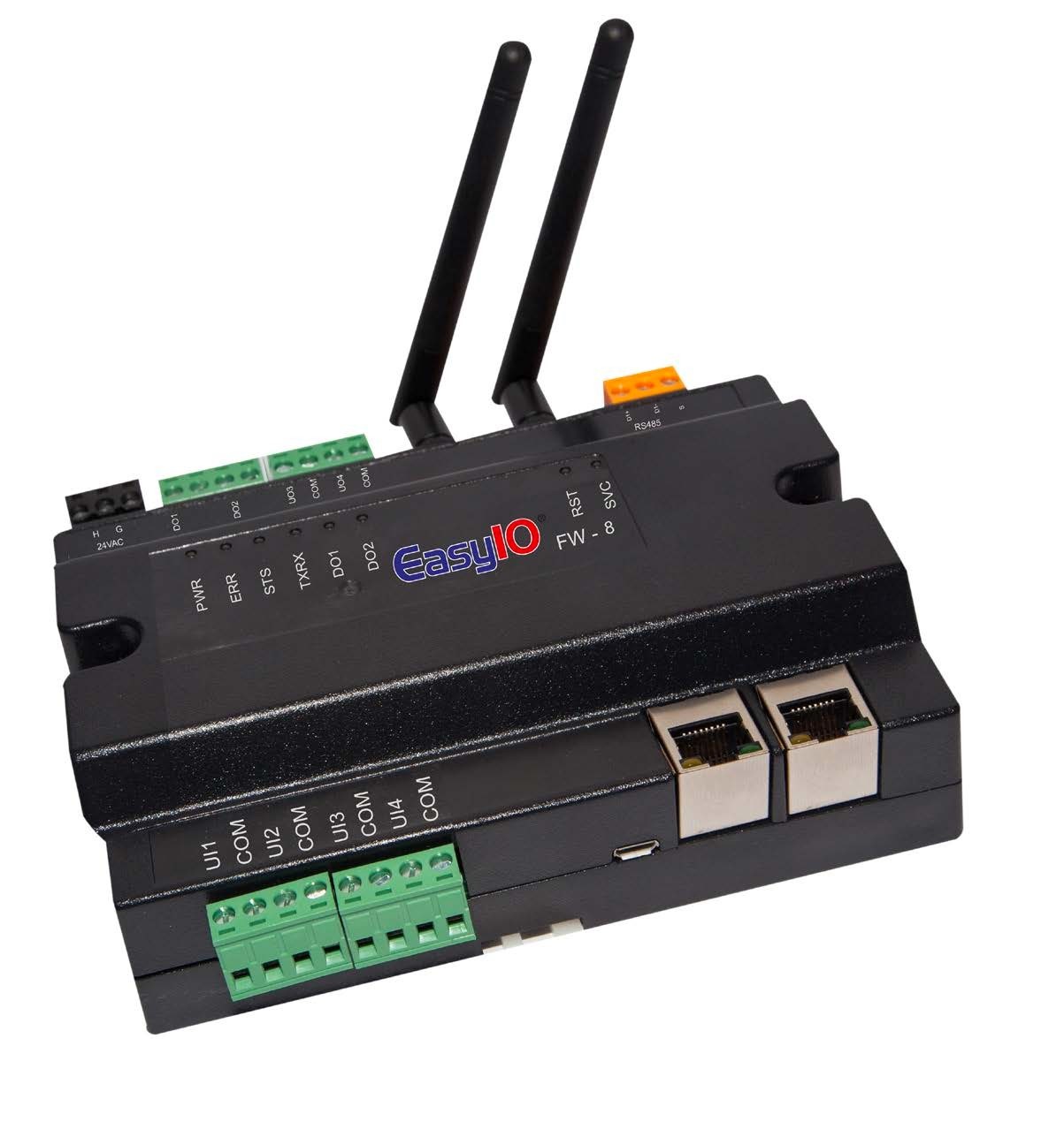 Johnson Controls EASYIO FW-08 WiFi BMS/BAS Controller - NEW Johnson Controls EASYIO FW-08 WiFi BMS/BAS Controller - NEW