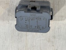 Pair Of Used Deutsch DT04-12P 3x4 Buss Connectors For CAN Buss Splicing. picture