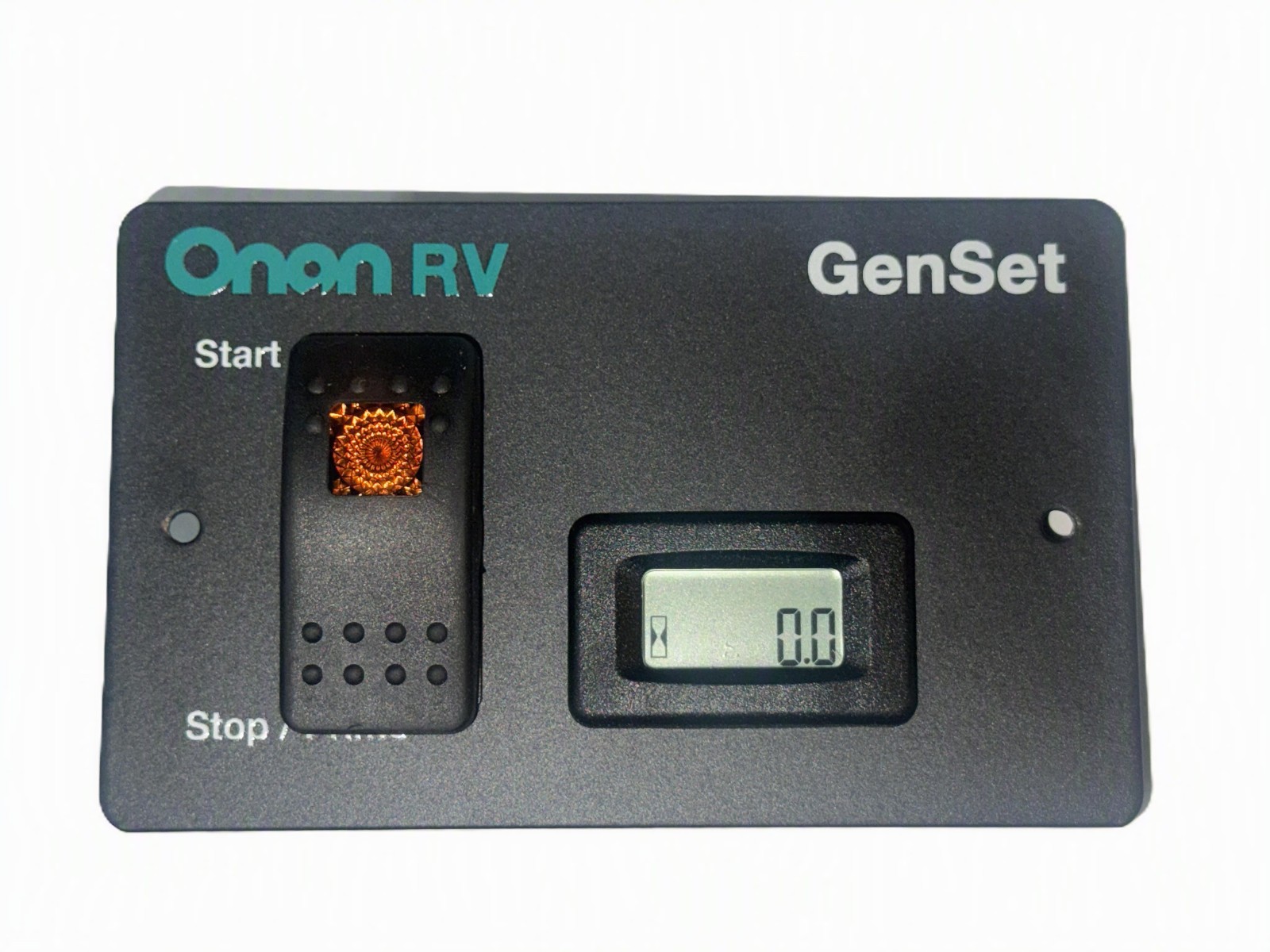 Onan Silent Remote Start Switch & Digital Hour Meter 12 Volt Gas LP Propane Pane