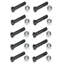 Qty 10 Shear Bolt Nut Kit Fits Ford New Holland Baler 276 311 565 570 575 NH15 picture