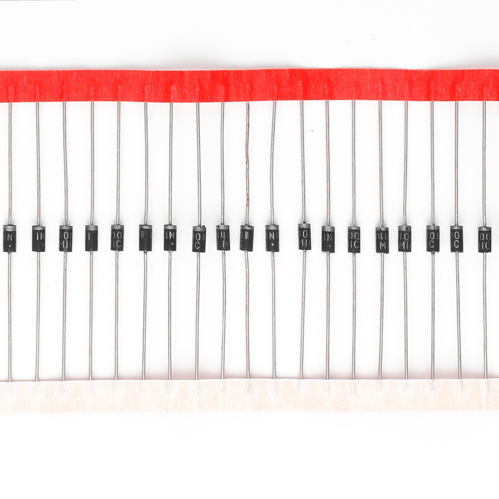 100pcs 1N4004 Rectifier Diode 1A 400V DO-41 Axial 1amp 400 Volt Electronic Diode 100pcs 1N4004 Rectifier Diode 1A 400V DO-41 Axial 1amp 400 Volt Electronic Diode