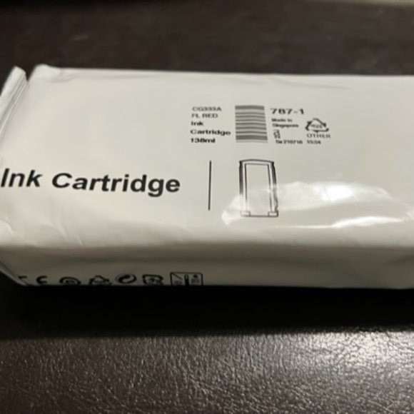 Original Pitney Bowes Red Ink Cartridge for SendPro / Connect Series 787-1 Original Pitney Bowes Red Ink Cartridge for SendPro / Connect Series 787-1