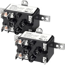 2 Pack 24V AC Fan Relay -  Certified SPST Switch for HVAC Applications picture