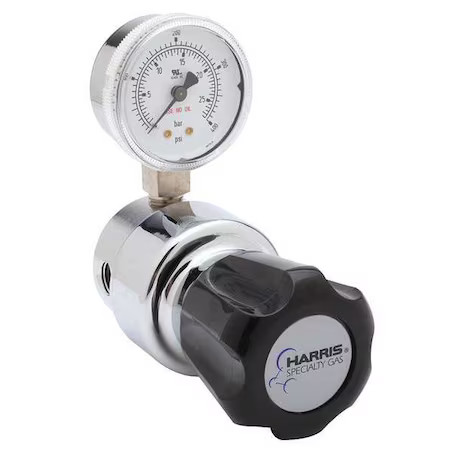 Harris Kh1035 High Purity Gas Regulator, Argon, Helium, Nitrogen, Single Stage, Harris Kh1035 High Purity Gas Regulator, Argon, Helium, Nitrogen, Single Stage,