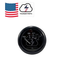 Water Temperature Gauge 100–250 °F (38–120 °C) | Universal 12V Analog Dial Gauge picture