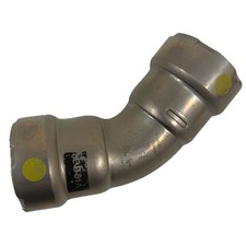 VIEGA 25236 Viega MegaPressG 45 elbow, 3/4