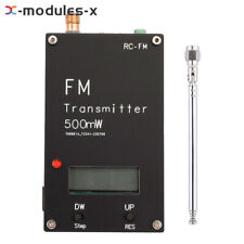 2000M 0.5W FM Transmitter Frequency LCD Display Stereo Digital 77M-108MHz TYPE-C picture