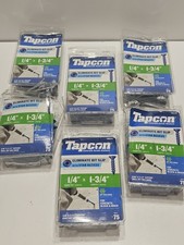 6 Boxes Tapcon 1/4
