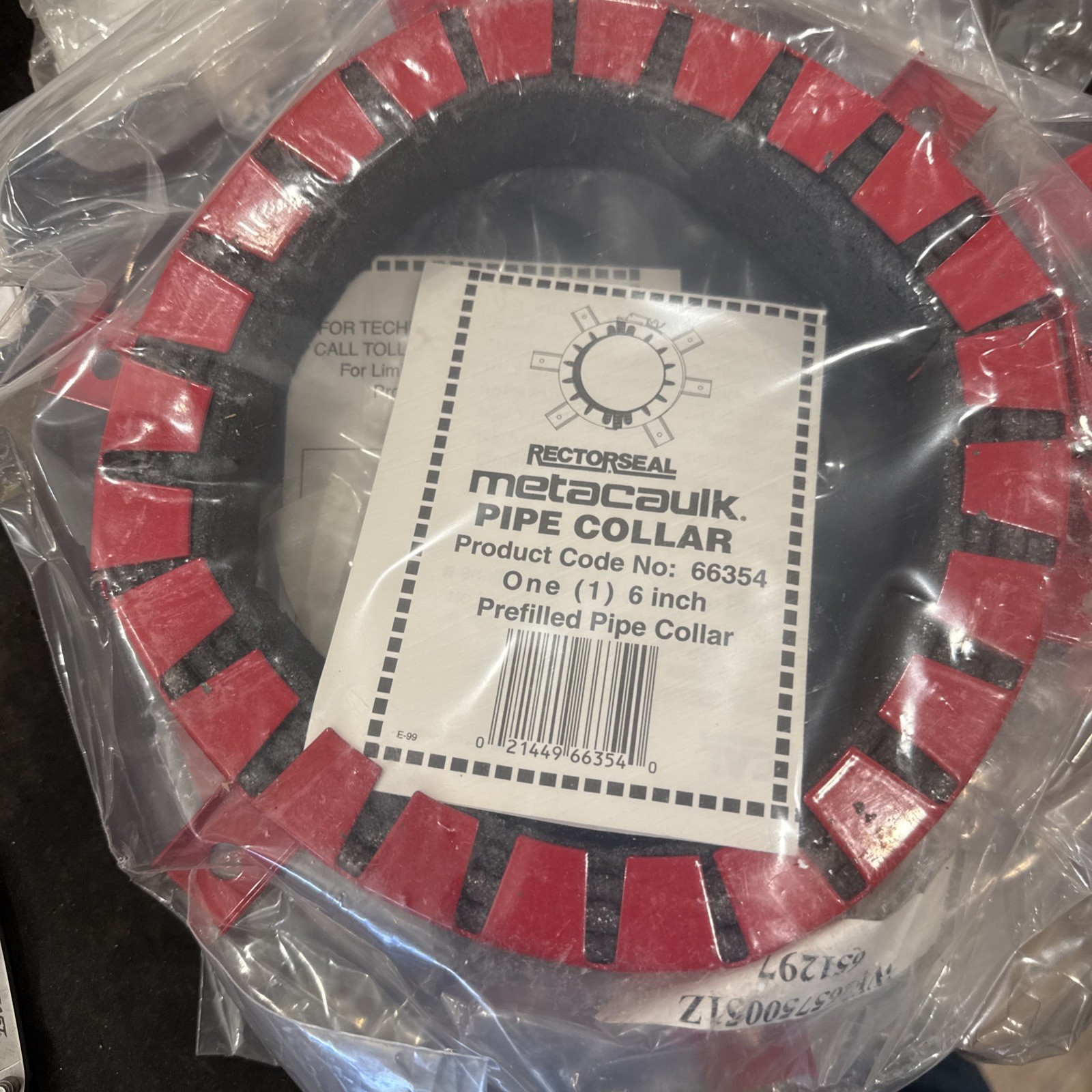 METACAULK 66354 FIRESTOP PIPE COLLAER 6\ METACAULK 66354 FIRESTOP PIPE COLLAER 6\