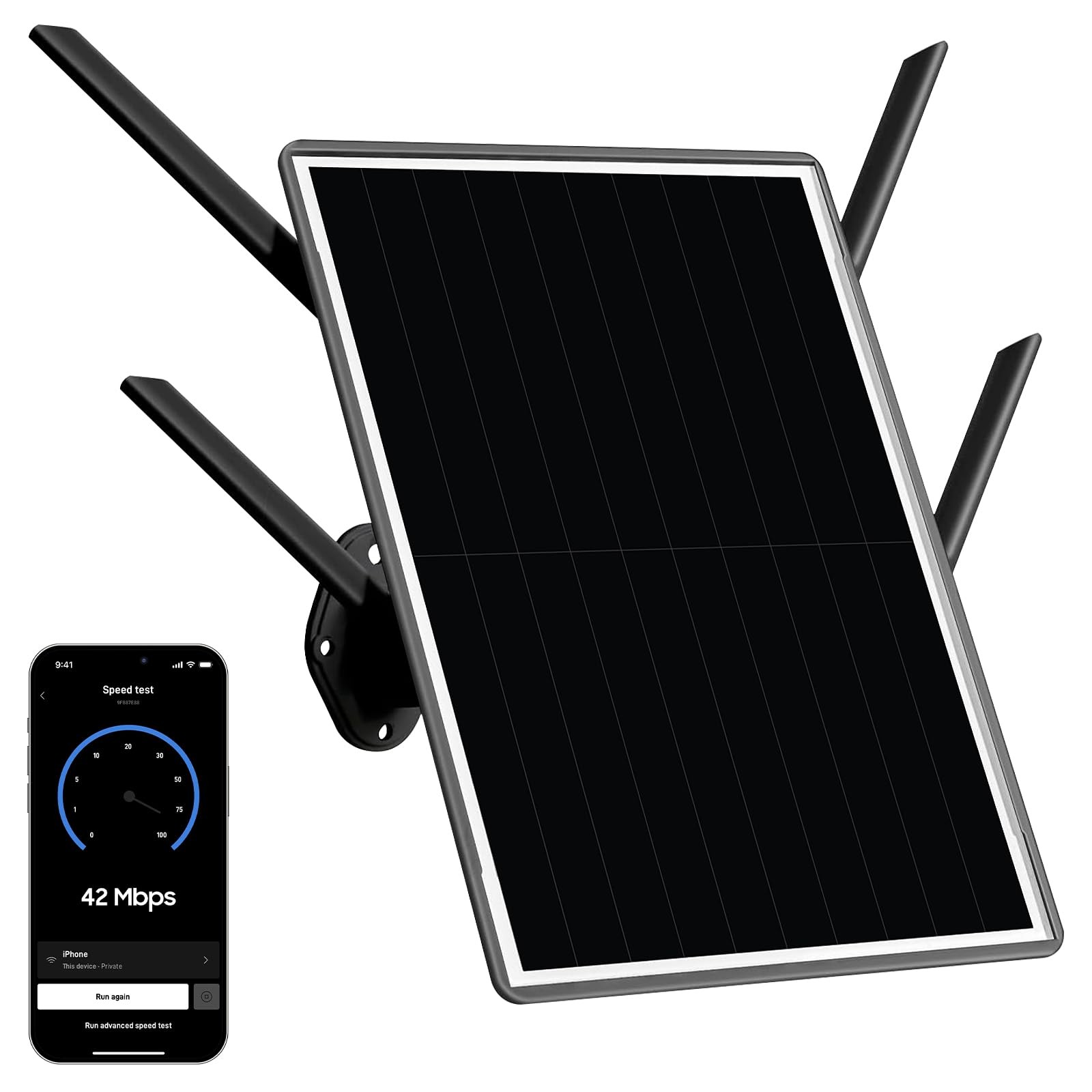 Solar Powered Outdoor WiFi Extender, 15W Solar WiFi Repeater Signal Booster, ... Solar Powered Outdoor WiFi Extender, 15W Solar WiFi Repeater Signal Booster, ...