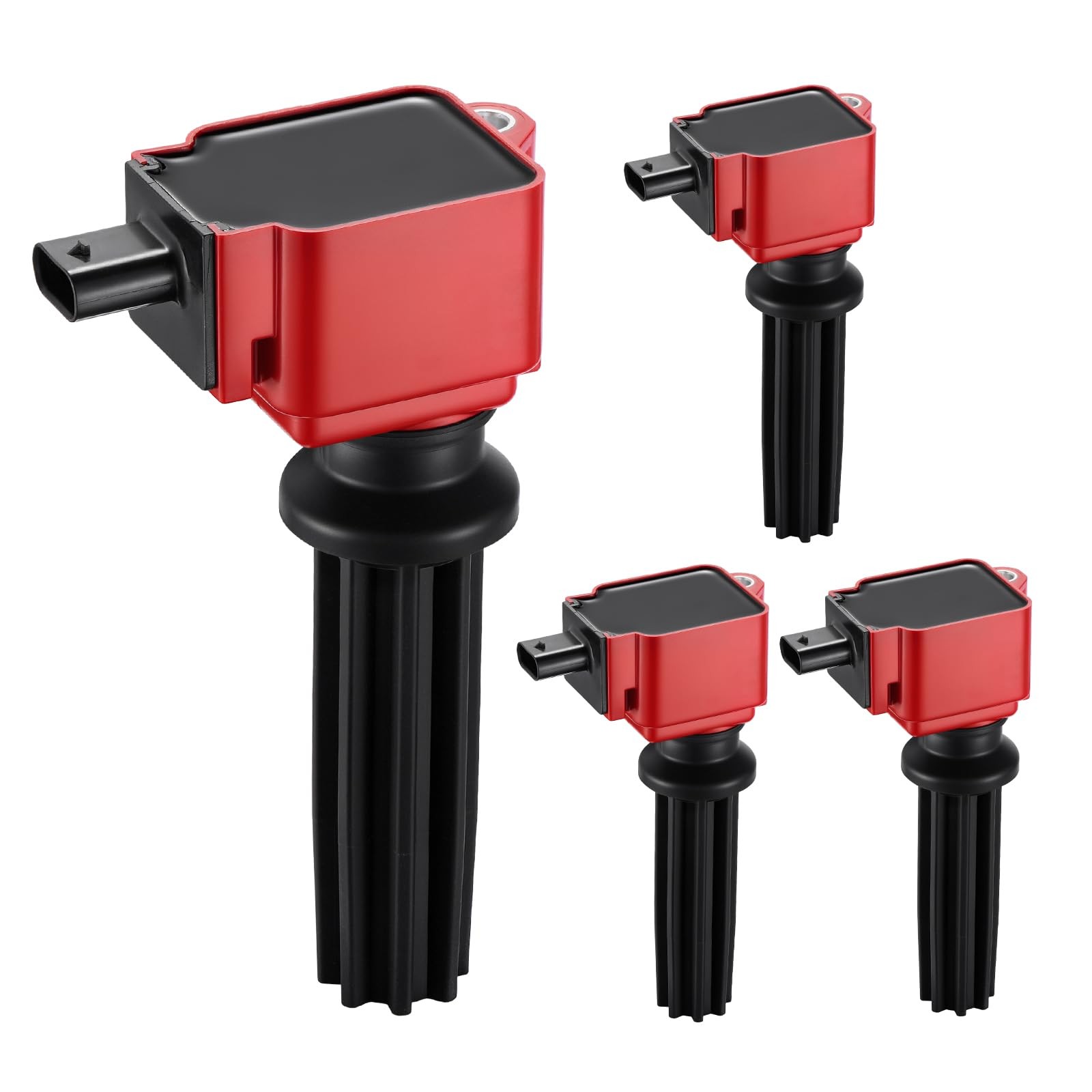 4 Pack Upgraded High Performance UF678 Coil Pack for 2013-2020 Ford Lincoln Jag