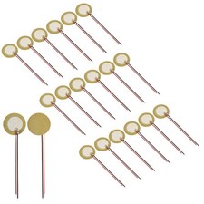 20 Pack 20mm Piezo Discs with Leads, Acoustic Transducer Microphone Piezo Pic... picture