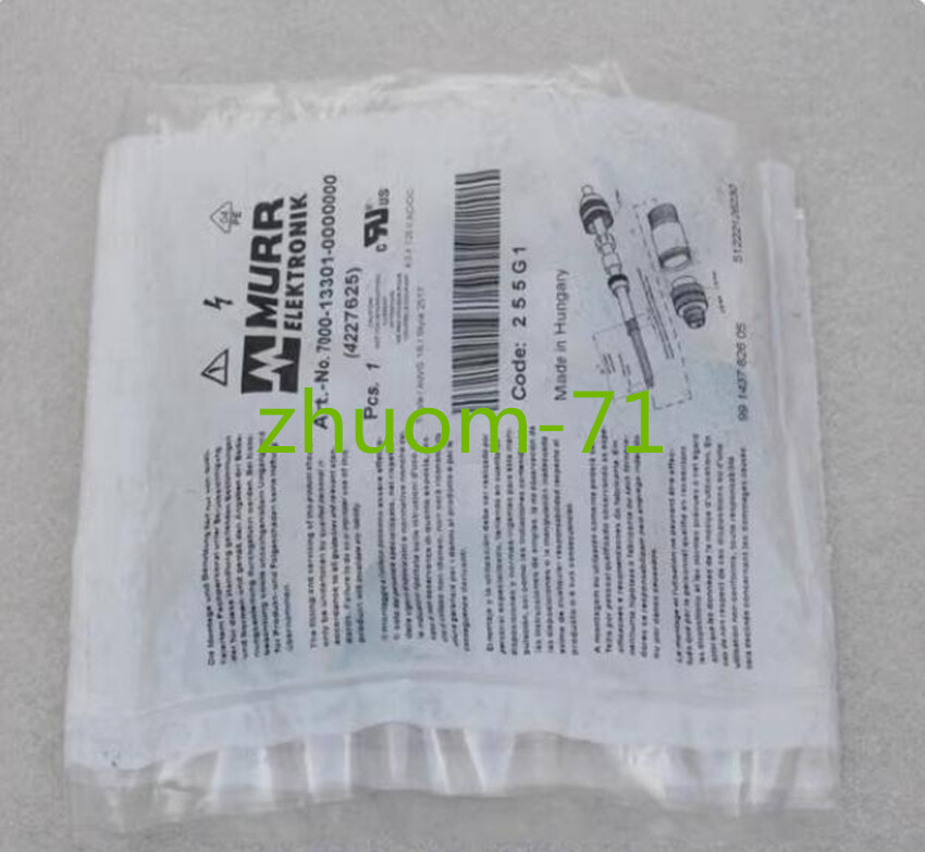 1PC MURR plug 7000-13301-0000000 1PC MURR plug 7000-13301-0000000