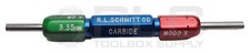 NEW R.L. SCHMIDT GO X 3.35MM CARBIDE MASTER PLUG PIN GAGE NOGO 3.53MM picture