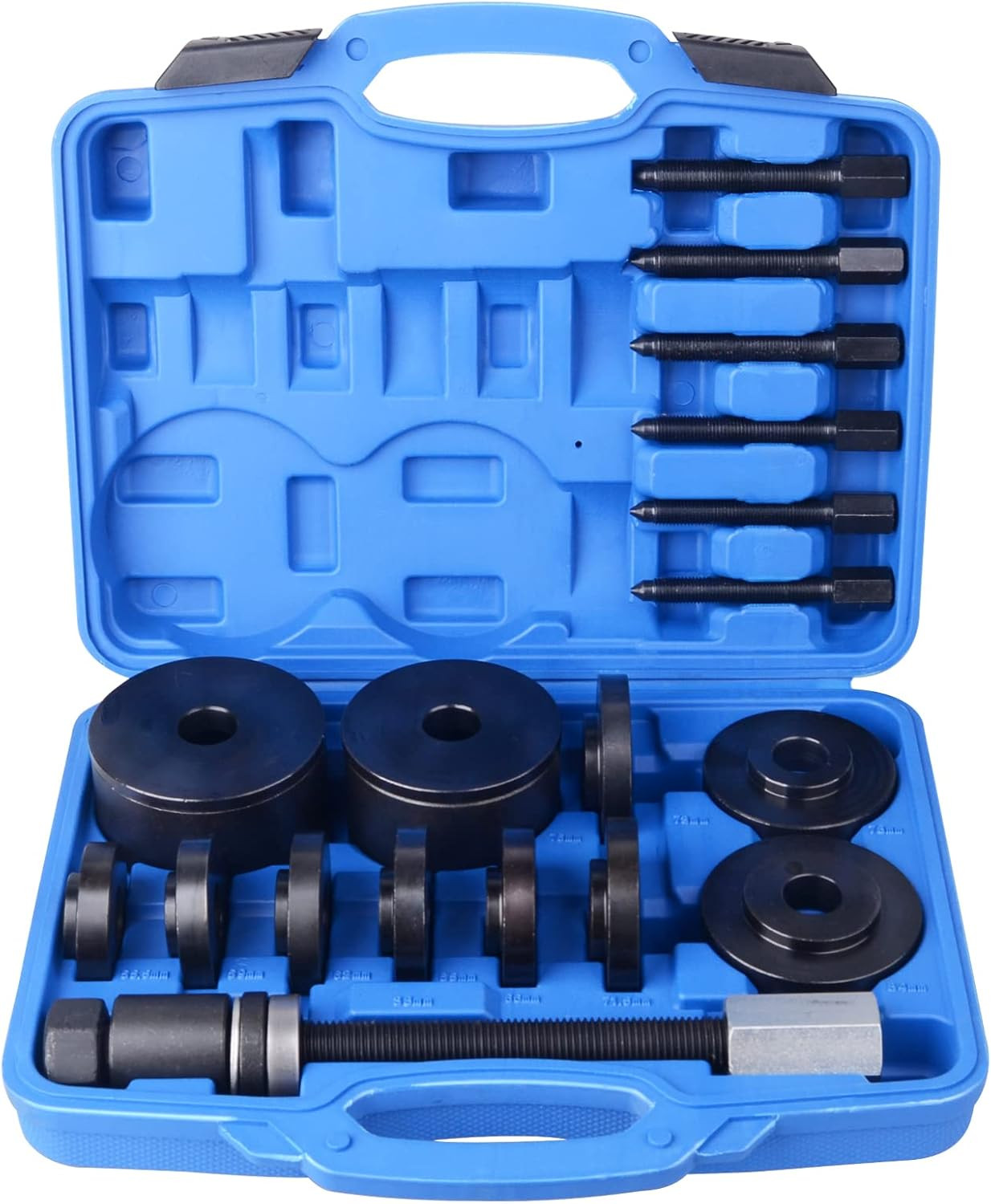 19Pcs Front Wheel Drive FWD Bearing Removal Installation Tool Master Set Service 19Pcs Front Wheel Drive FWD Bearing Removal Installation Tool Master Set Service