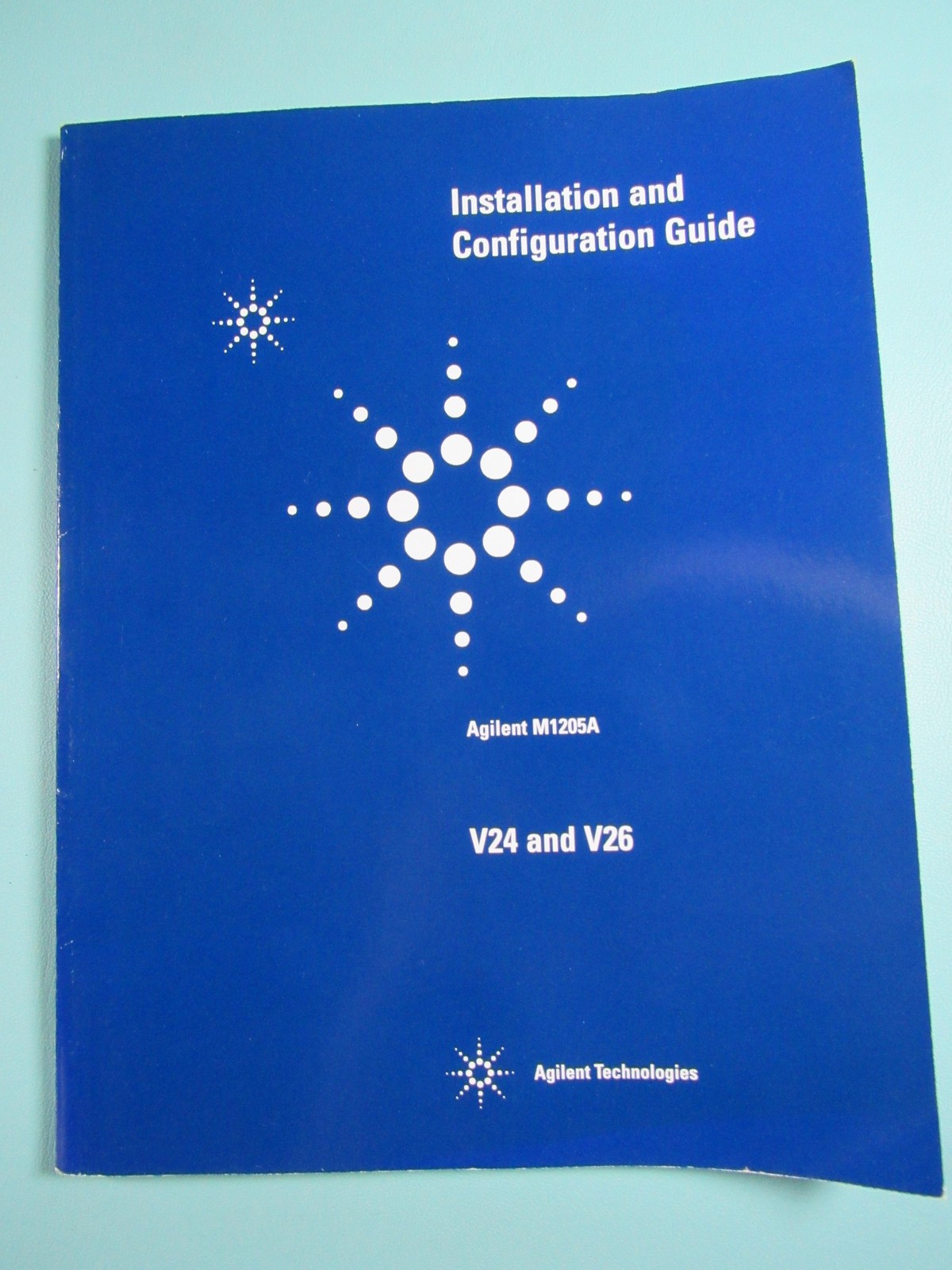 Vintage Agilent M1205A V24 V26 Monitor Installation Configuration Guide Manual Vintage Agilent M1205A V24 V26 Monitor Installation Configuration Guide Manual