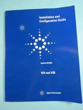 Vintage Agilent M1205A V24 V26 Monitor Installation Configuration Guide Manual picture