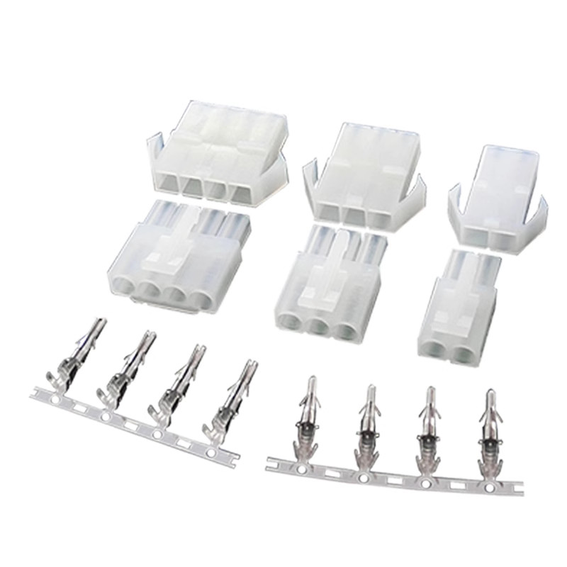 L6.2 6.2mm 2/3/4/6 Pin Way Multi Plug Connector Sets Male + Female + Terminal