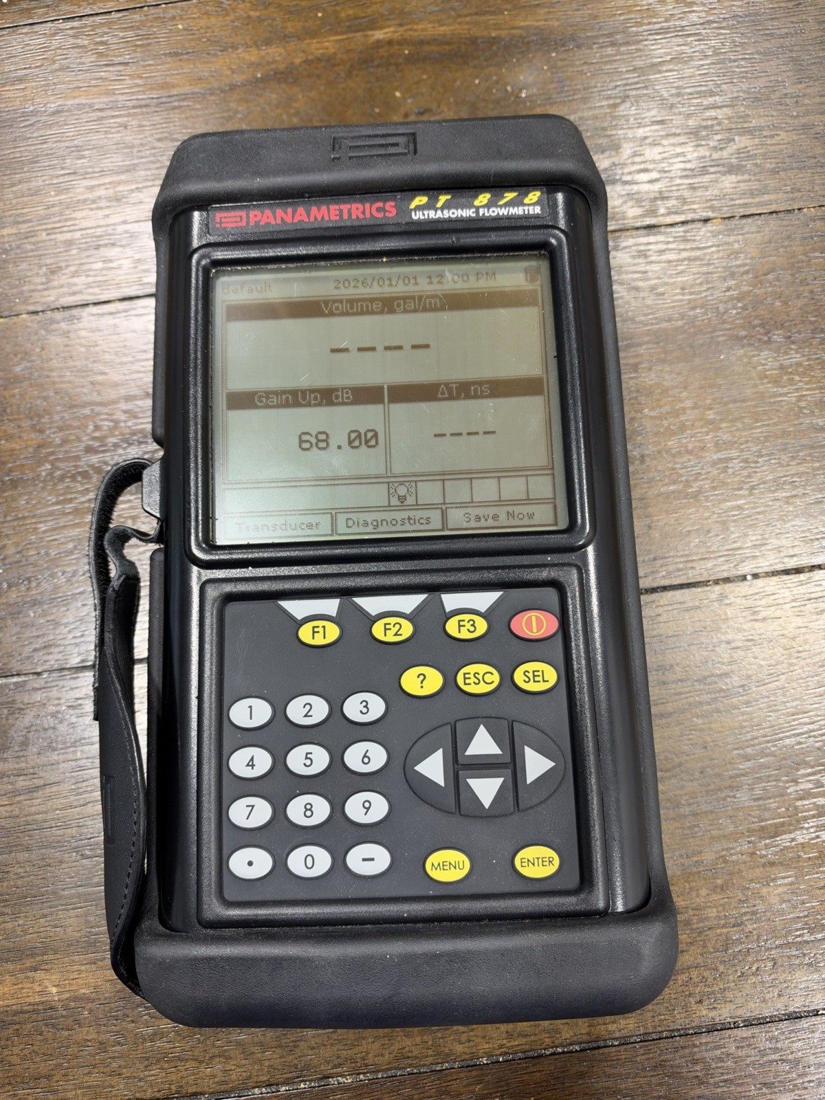 Ge Panametrics Transport PT878 Ultrasonic Liquid Flow Meter Ge Panametrics Transport PT878 Ultrasonic Liquid Flow Meter